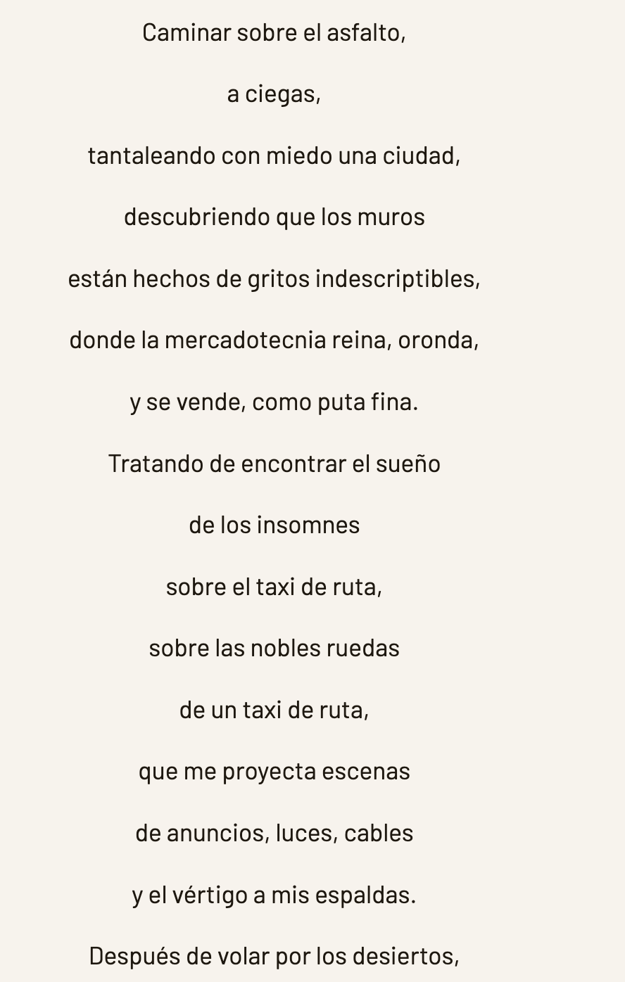 La dimensión espacial de la poesía en Amaranta&nbsp;Caballero